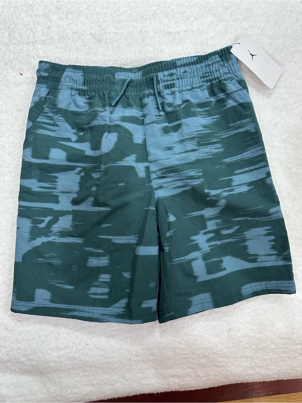 Boy’s Green Nike Jordan Shorts